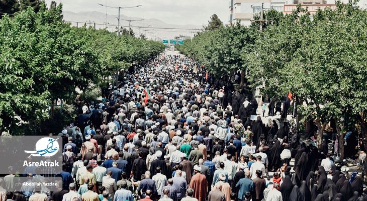 مردم بجنورد هم‌صدا علیه رژیم صهیونیستی