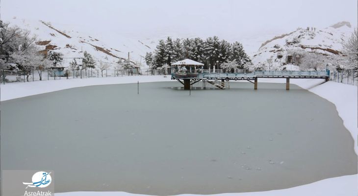 چادر سفید برف بر سر اسفراین