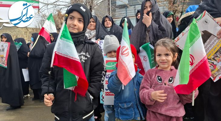 حضور بی‌نظیر فاروجی‌ها در جشن انقلاب اسلامی